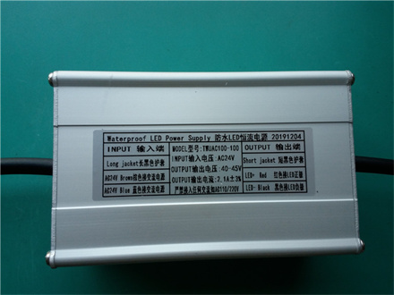 AC24V 100W 升压 2.1A 40-45V  恒流驱动电源
