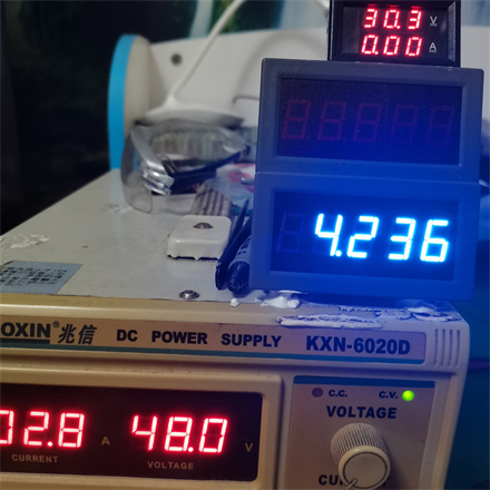 DC48V输入,输出30-36V 4.2A 电源