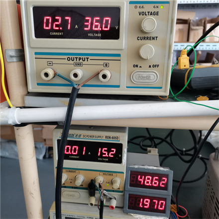 升压直流LED电源输入DC36V，输出电压48V ，输出电流1.98A 功率100W