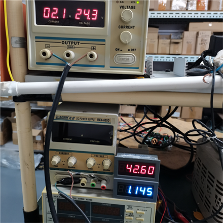 DC24V输入，输出38-46V 1.15A  DC-DC升压电源