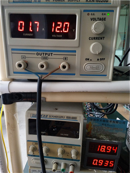 DC12V输入,输出16-22V 950MA LED驱动电源板