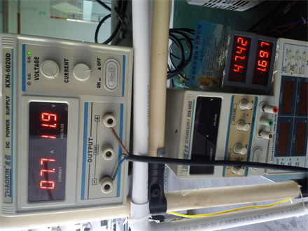 DC12V输入,输出1.7A 45-55V LED驱动电源板