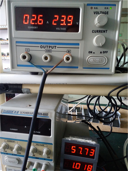 DC24-36V输入，输出57-63V 1A  LED恒流驱动