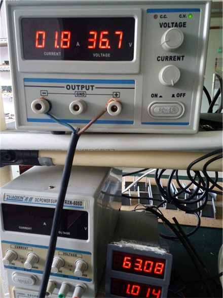 DC24-36V输入，输出57-63V 1A  LED恒流驱动