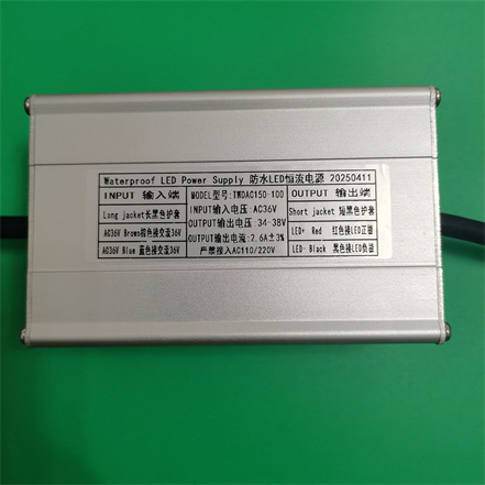 输入电压：AC36V    2.6A±3%、驱动输出电压：34-38V功率：100W