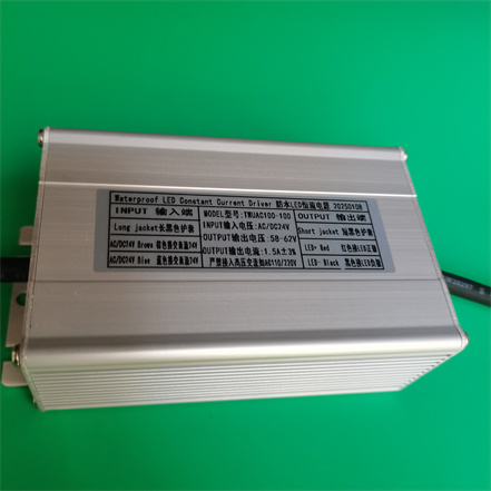 输入电压ACDC24V   1.5A±3%电压58-62V功率100W