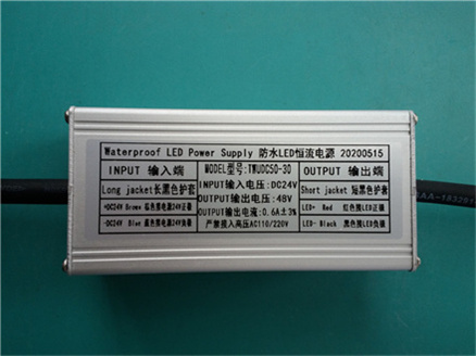 输入 DC24V 30W ，输出48V 0.6A DCDC电源 LED电源